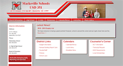 Desktop Screenshot of macksvilleschools.com